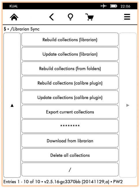 Update Collections dans LibrarianSync 