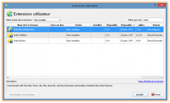 KoboTouchExtended et Kobo Utilities